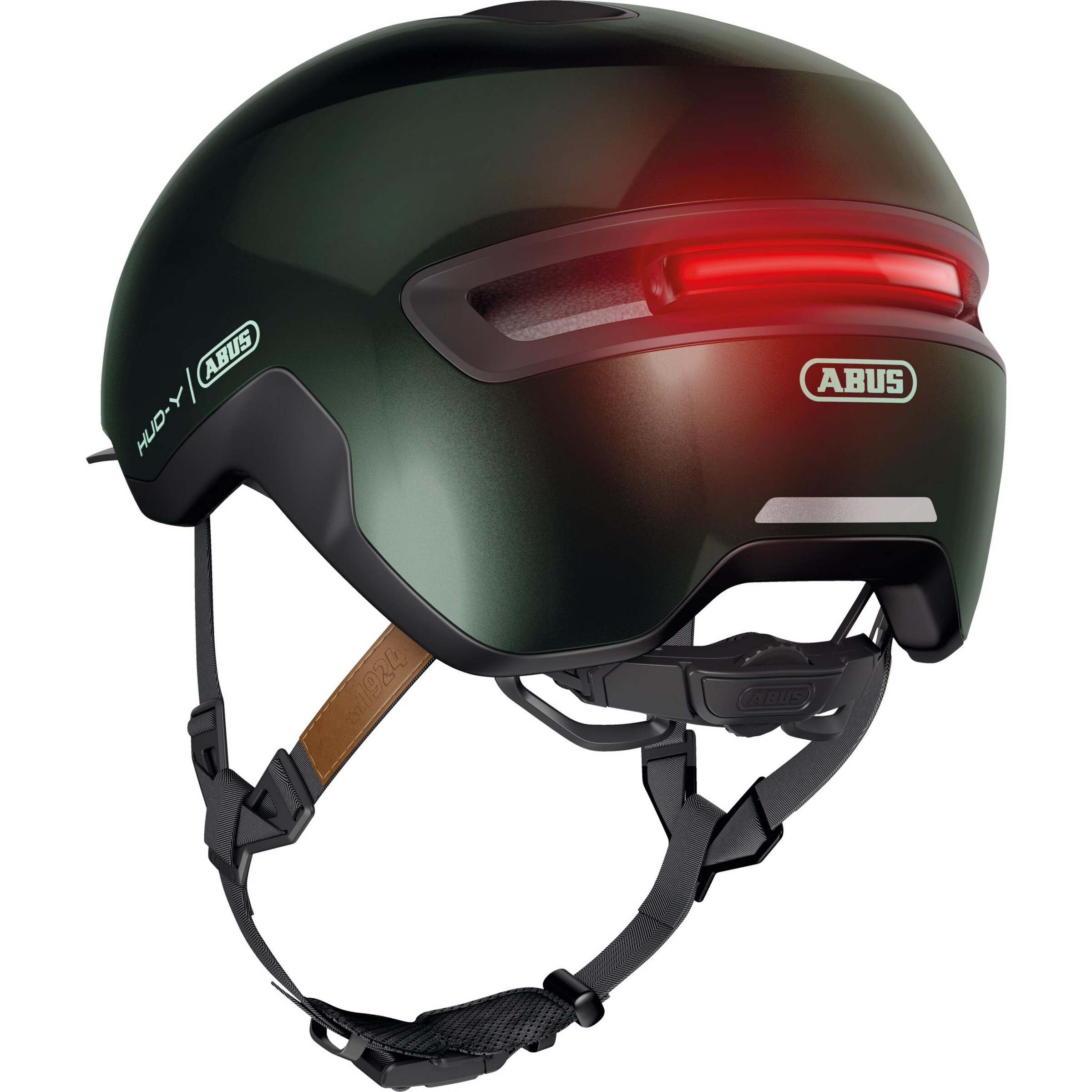 ABUS Helm 'HUD-Y' in Grün