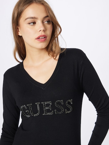GUESS Пуловер 'ANNE' в черно