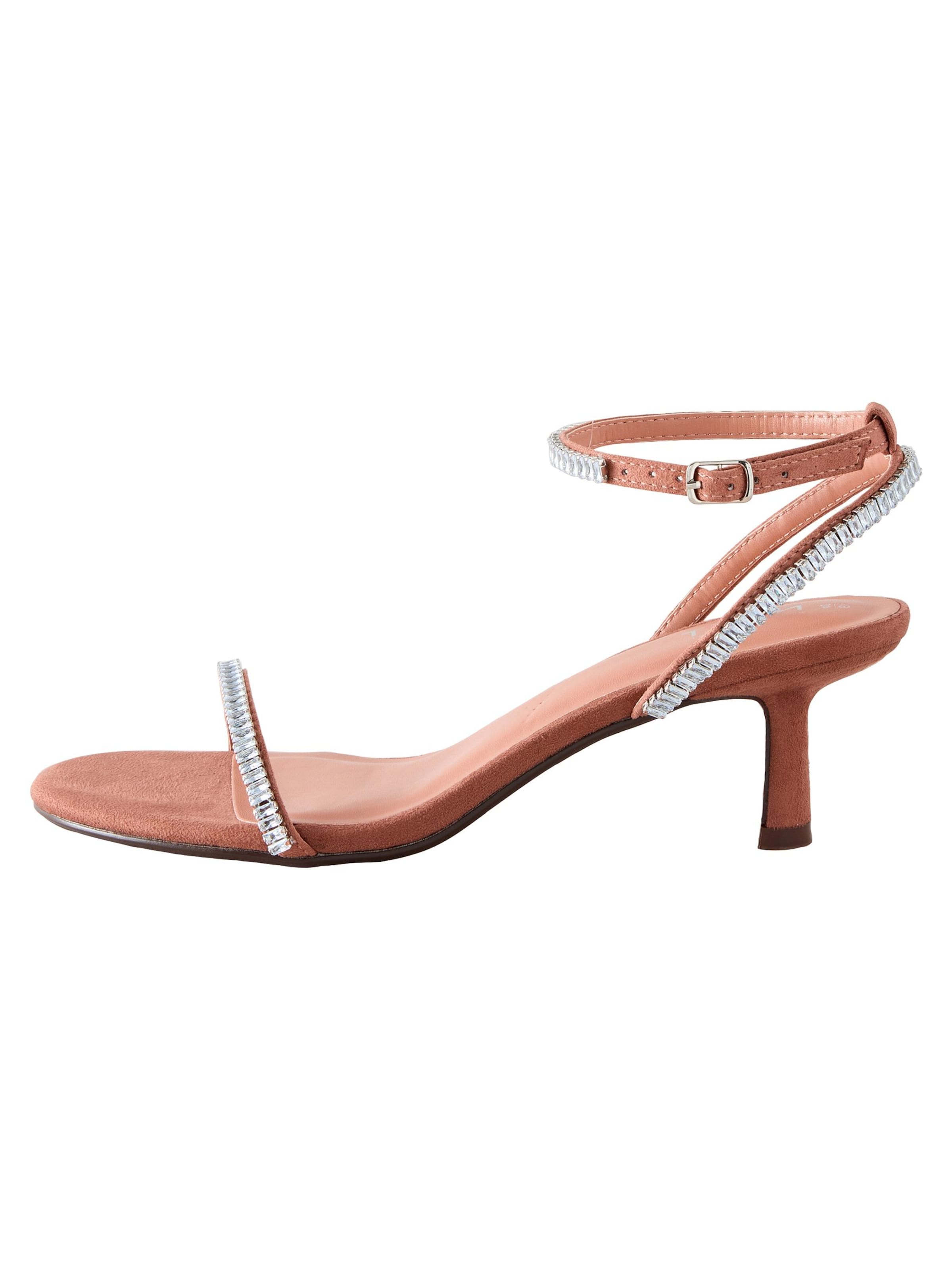 rozā Next Sandales: no priekšpuses