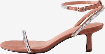 rožinė Next Sandalai: priekis