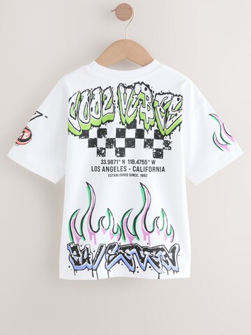 T-Shirt Next en blanc