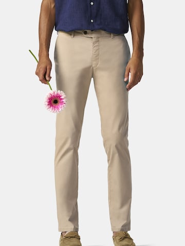MMX Germany Regular Chino 'Techno' in Beige: voorkant