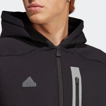 Veste de survêtement ADIDAS SPORTSWEAR en noir