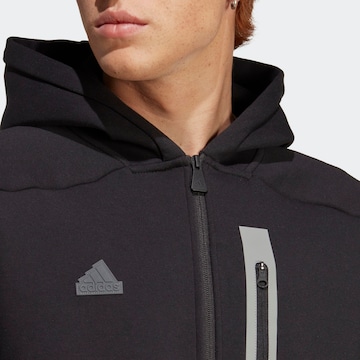 ADIDAS SPORTSWEAR Sportsweatjacke in Schwarz