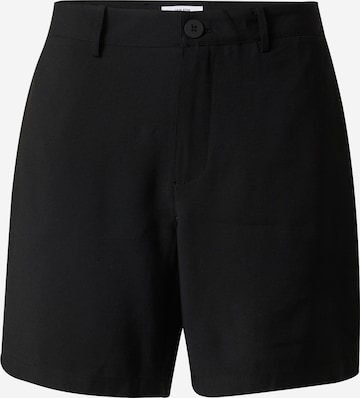 DAN FOX APPAREL - Regular Calças 'Dion' em preto: frente