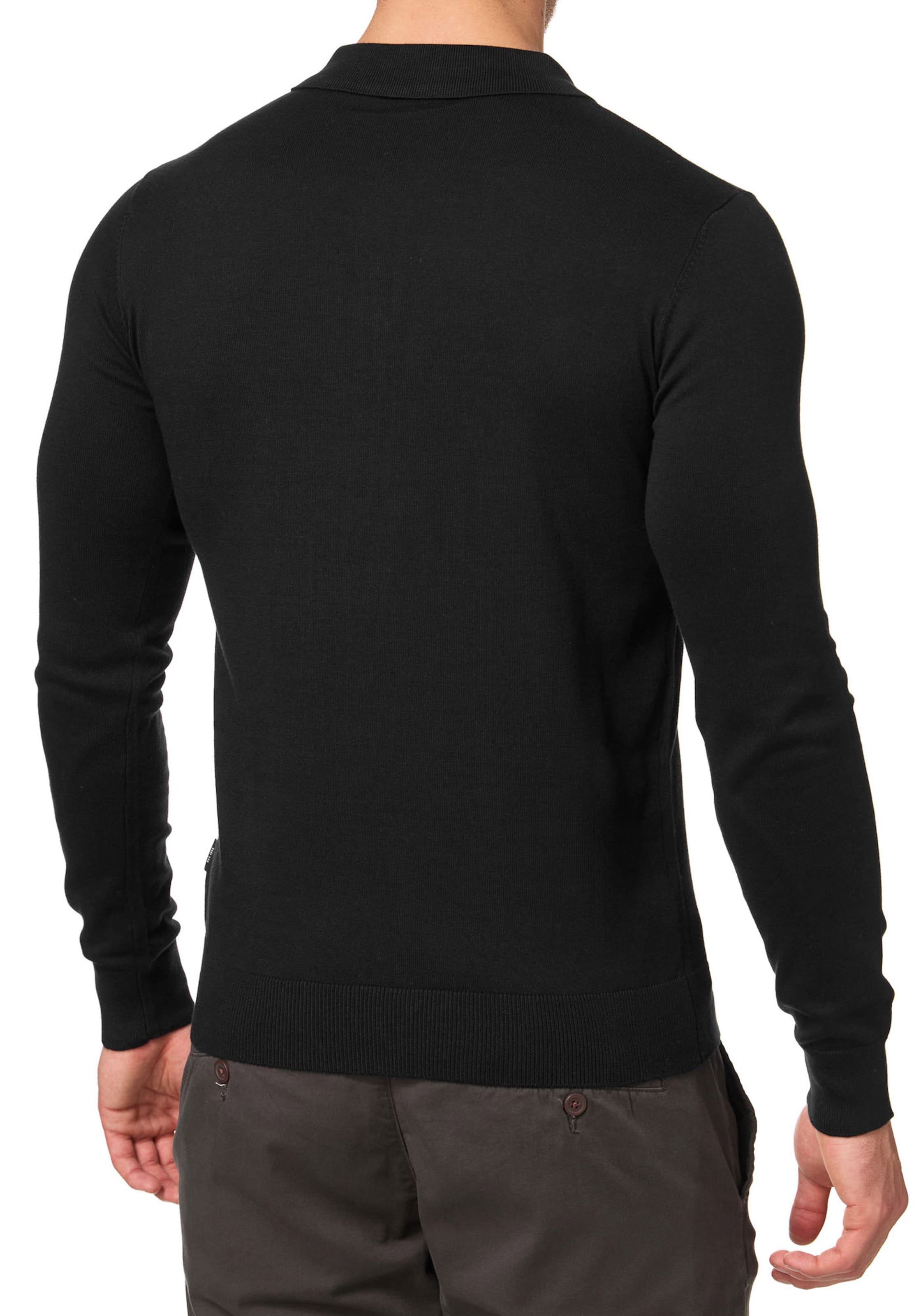 INDICODE JEANS Sweater in Black