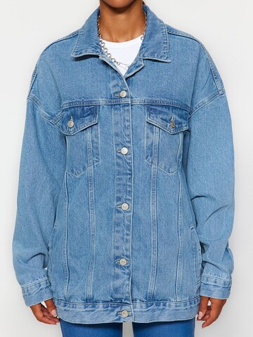 Trendyol Between-season jacket in Blue