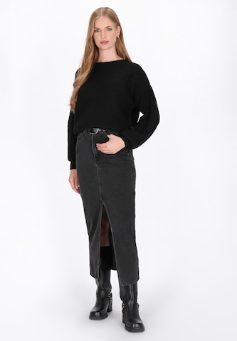 DreiMaster Vintage Pullover in Schwarz