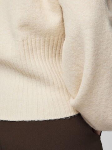 Cardigan 'PCSally' PIECES en beige