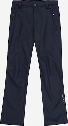 Regular Pantalon d'extérieur ICEPEAK en bleu : devant