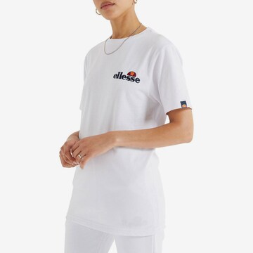 ELLESSE - Camiseta en blanco: frente