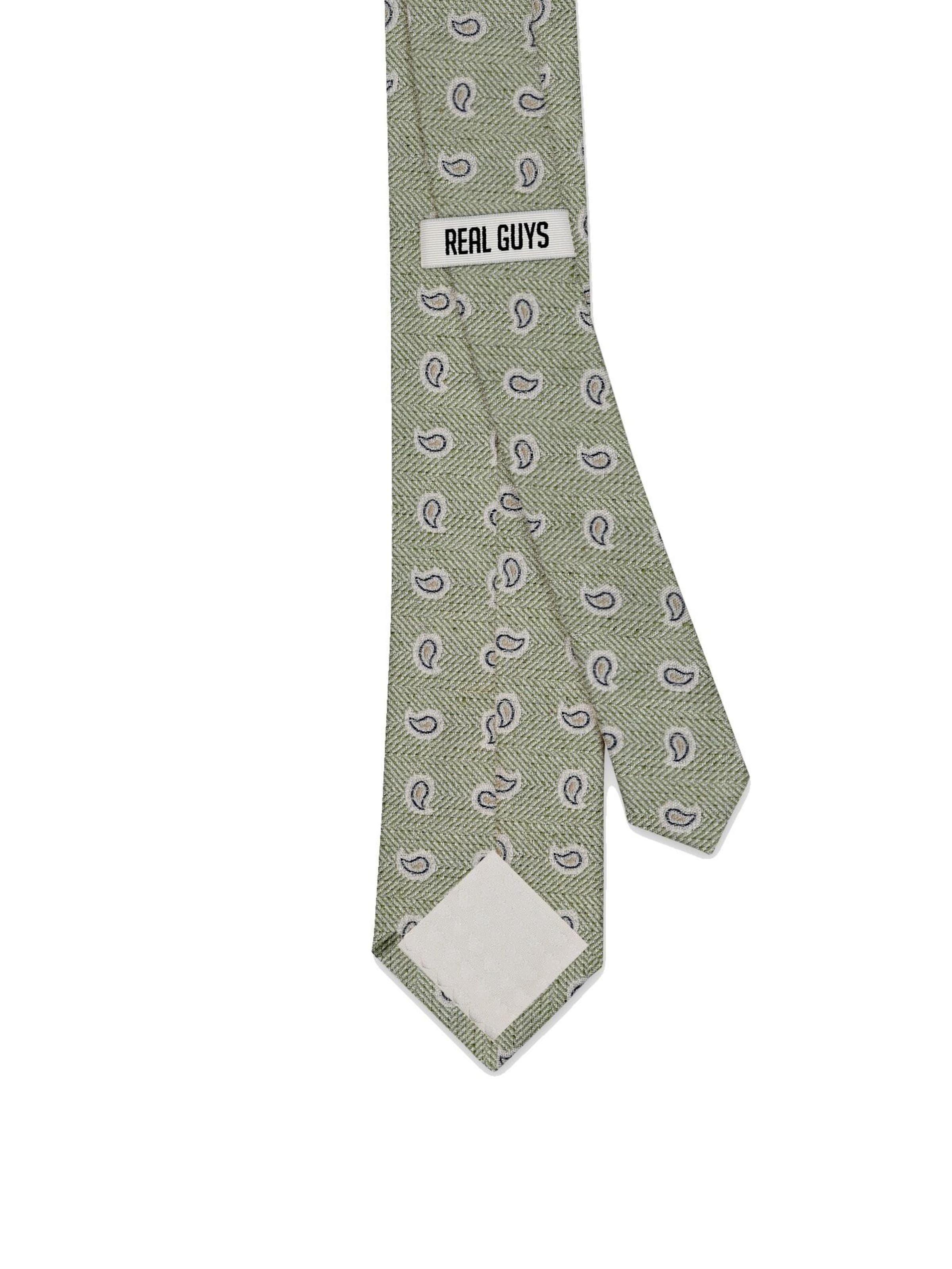 Real Guys Tie in Green