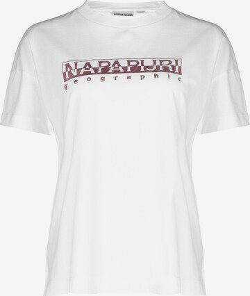 NAPAPIJRI Shirt 'Silea' in White: front