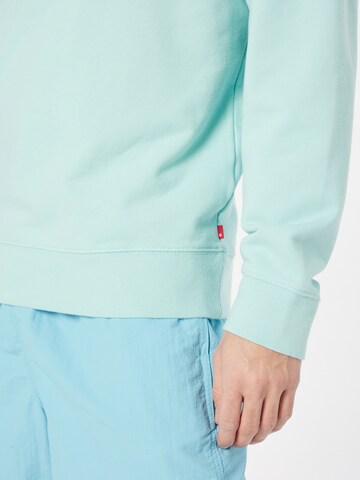 LEVI'S ® Sweatshirt 'Relaxd Graphic Crew' in Blauw