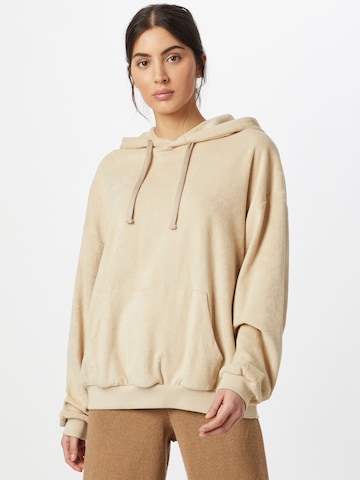 NU-IN Sweatshirt i beige: framsida