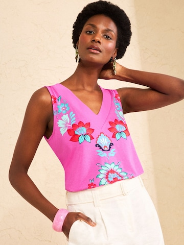 love & roses Top in Roze