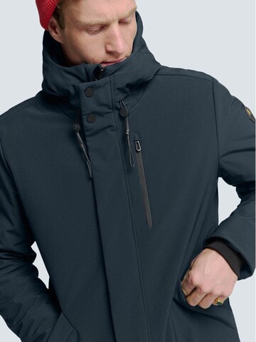 No Excess Winterjas in Blauw