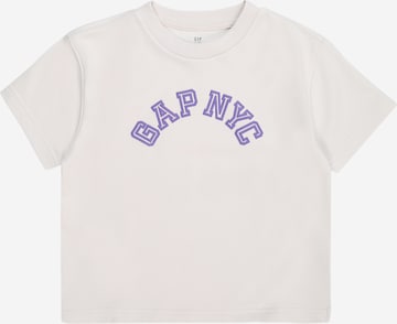 T-Shirt GAP en blanc : devant