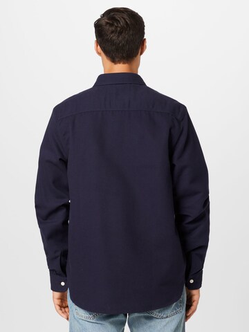 Carhartt WIP Regular fit Overhemd 'Clink' in Blauw