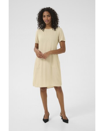Kaffe Jurk 'Milia' in Beige