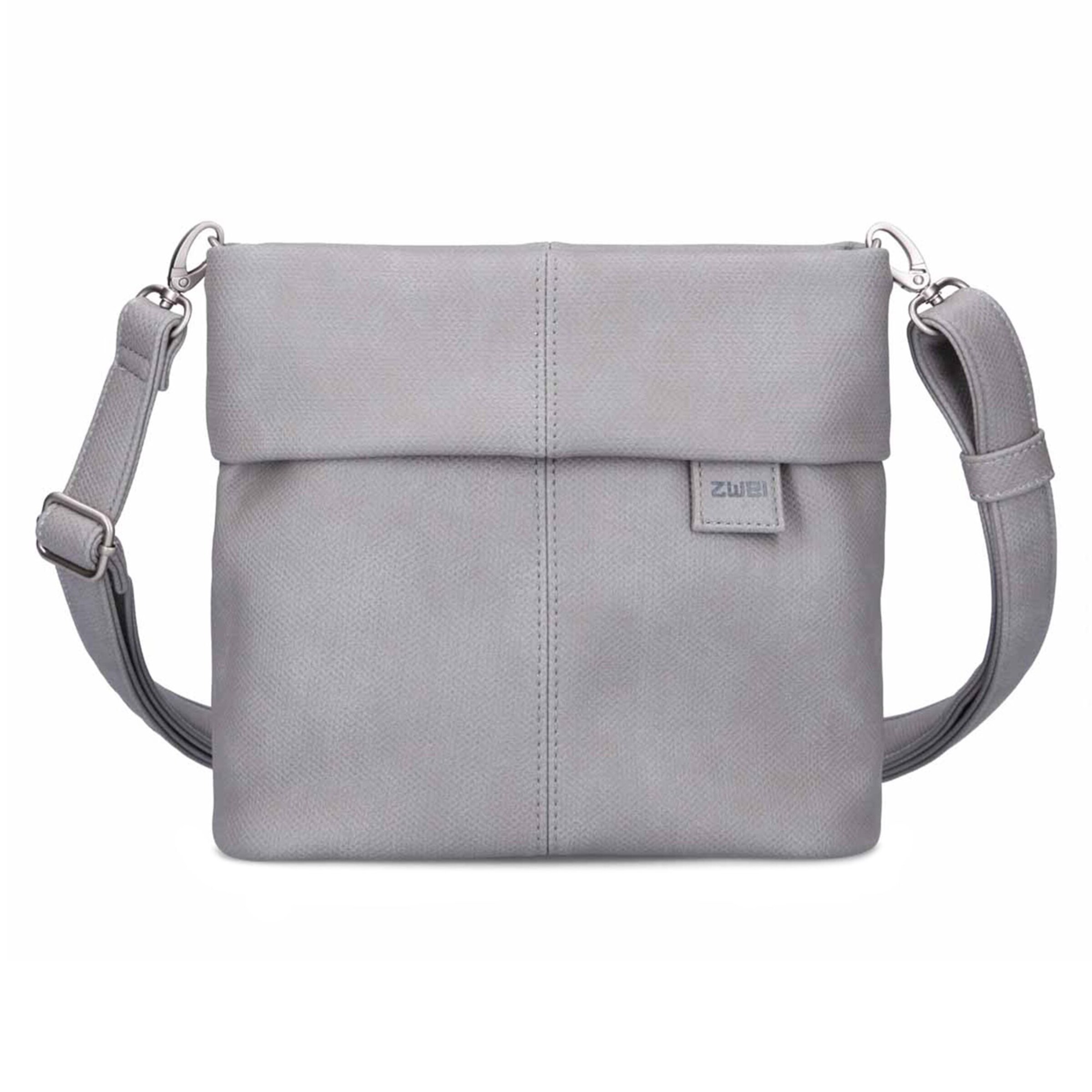 ZWEI Handbag 'Mademoiselle.M' in Grey: front