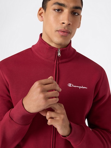 Champion Кофта на молнии в Красный