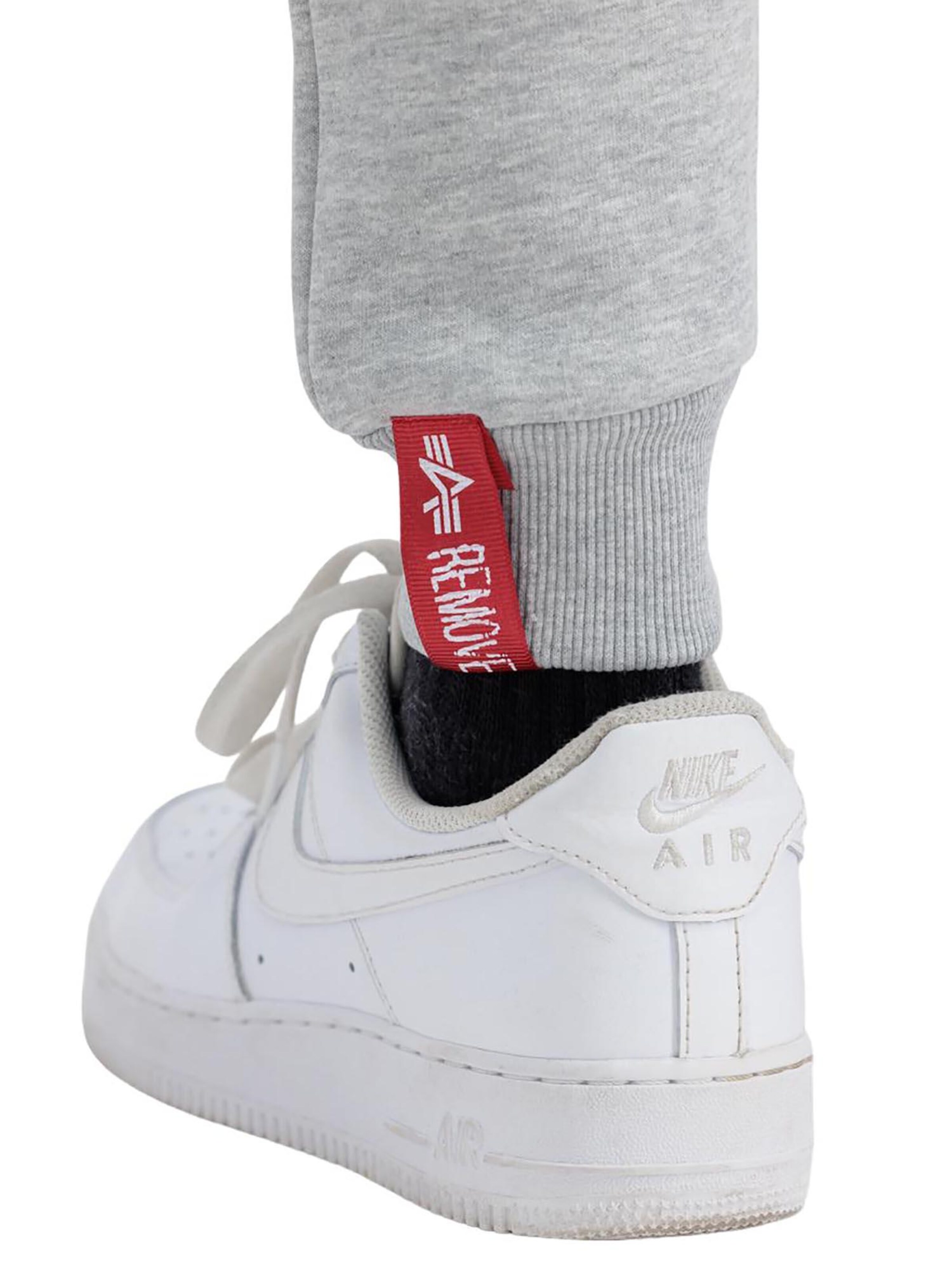 ALPHA INDUSTRIES Regular Pants 'Basic' in Grey