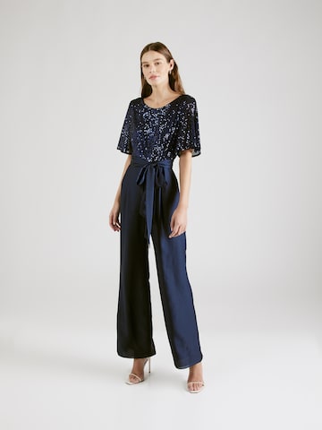 Tuta jumpsuit di SWING in blu: frontale