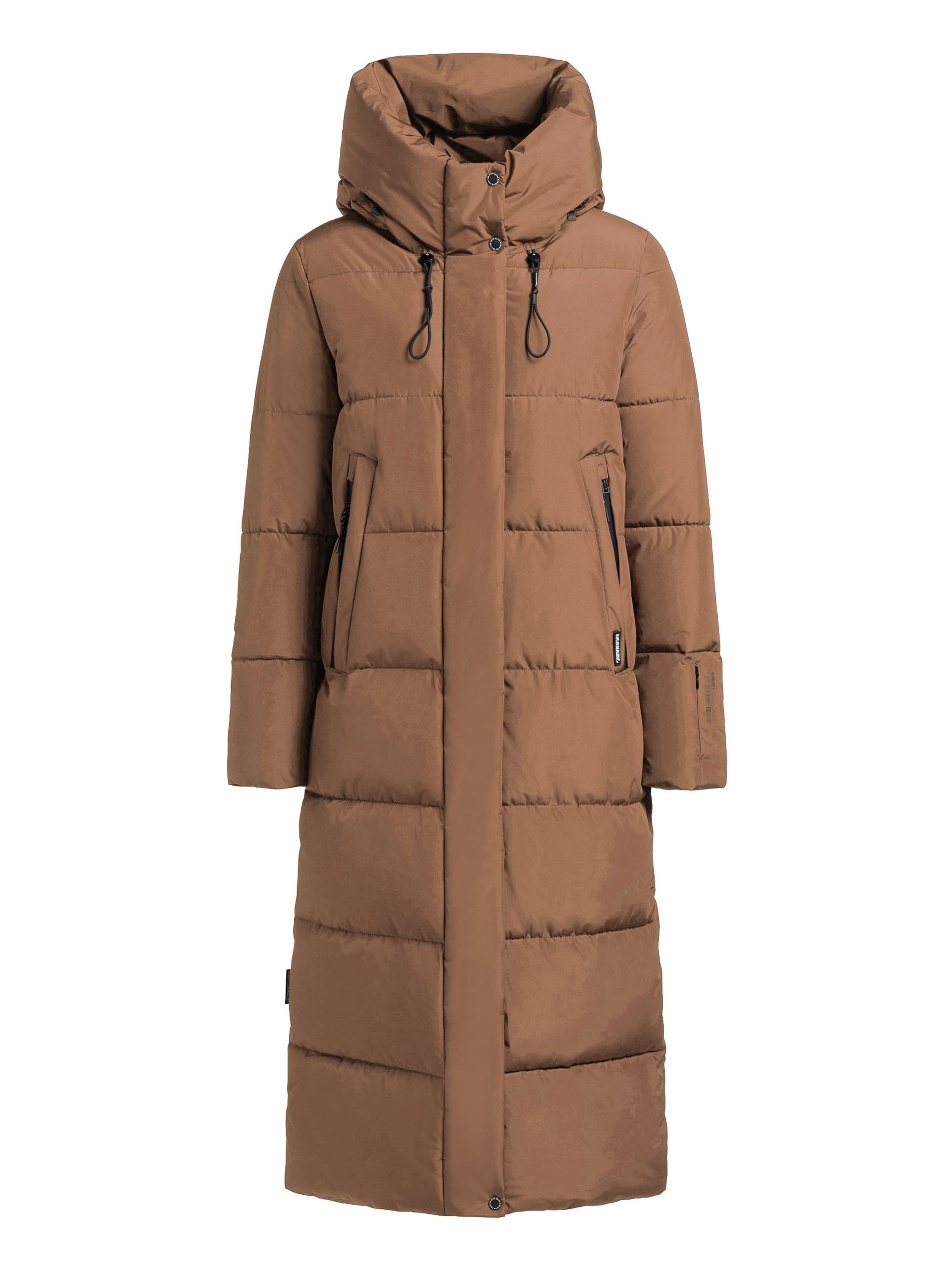 khujo Winter coat ' SOULANI3 ' in Brown: front