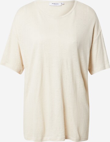 MSCH COPENHAGEN T-Shirt 'Ary Wera' in Beige: predná strana