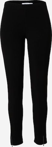 Masai Slimfit Spodnie 'Prina' w kolorze czarny: przód