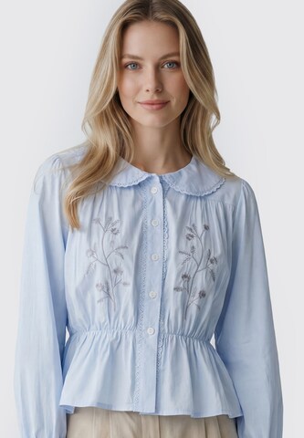 Usha - Blusa en azul