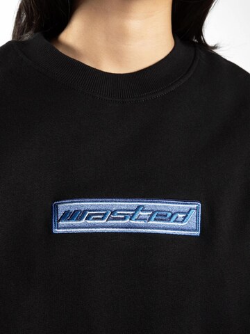 Wasted Paris - Sudadera 'Pulse Crewneck' en negro
