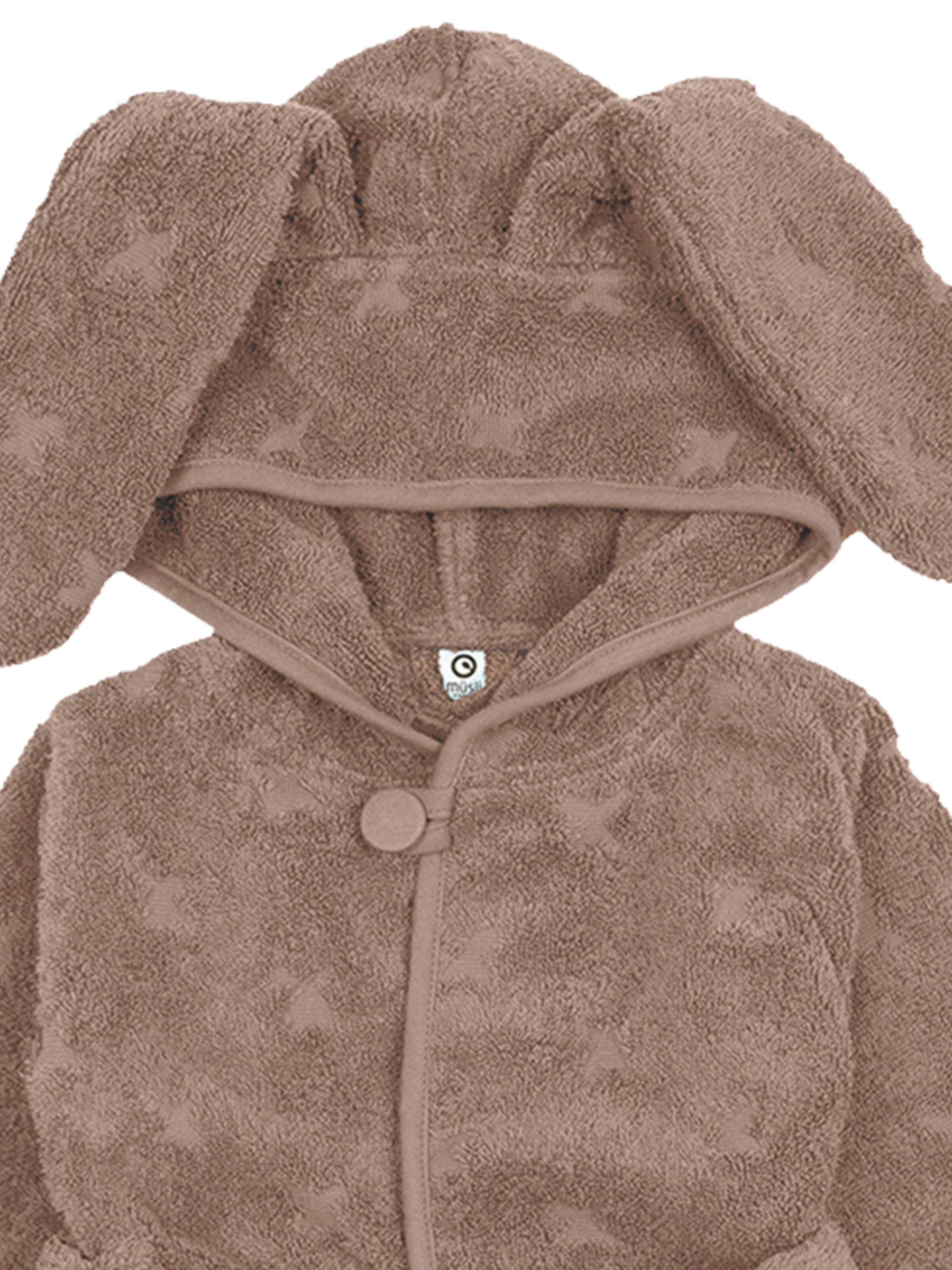 Peignoir Müsli by GREEN COTTON en marron