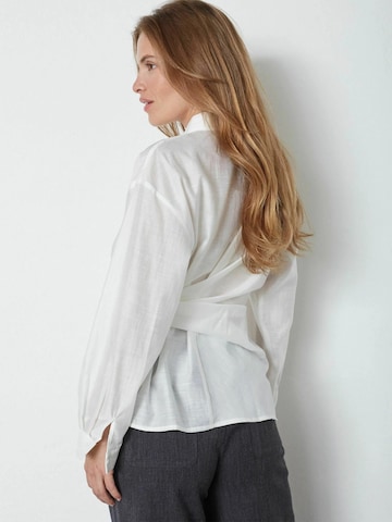 co'couture Bluse 'Idina' in Weiß