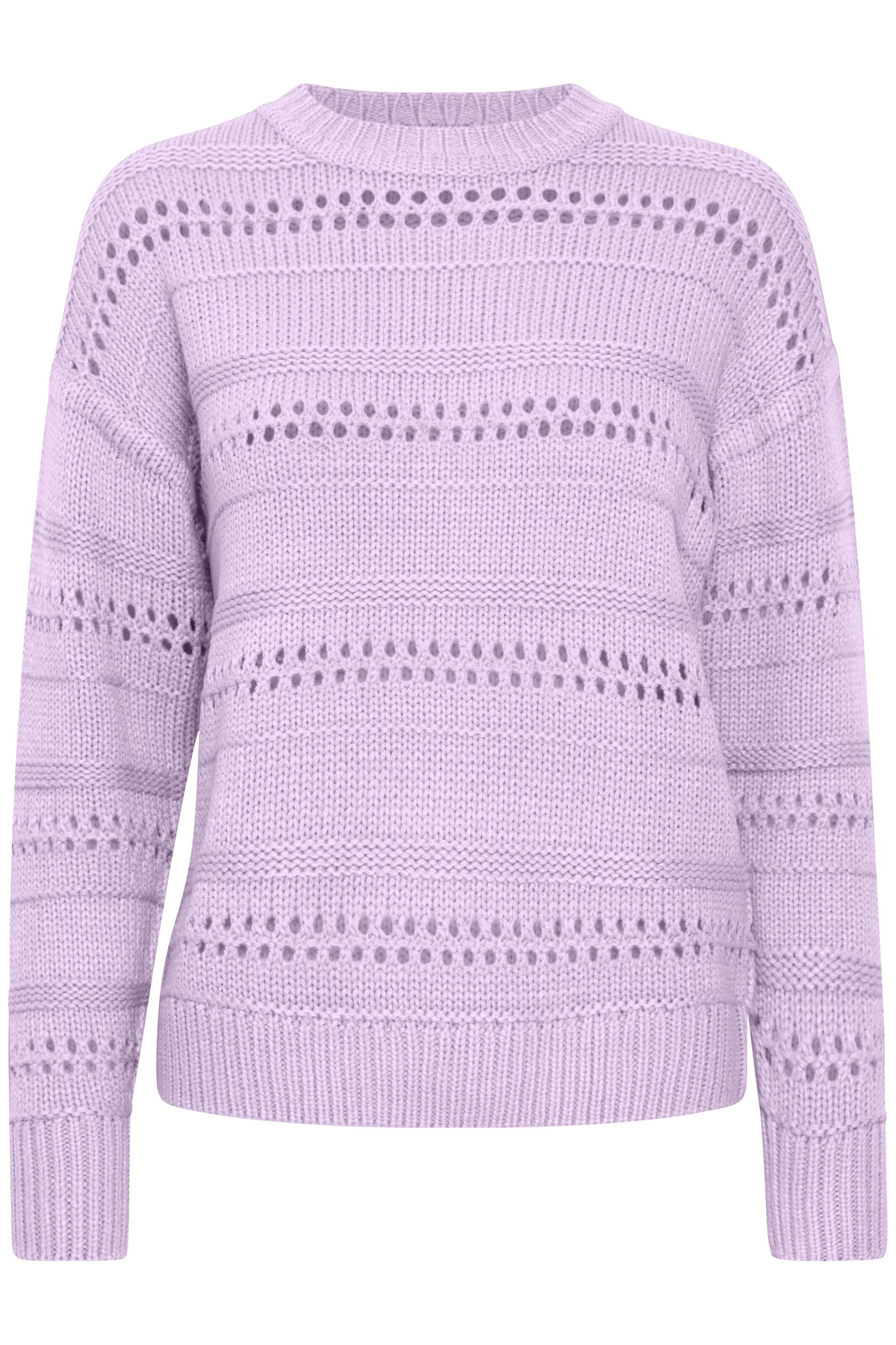 b.young Sweater 'BYOtinka' in Purple: front