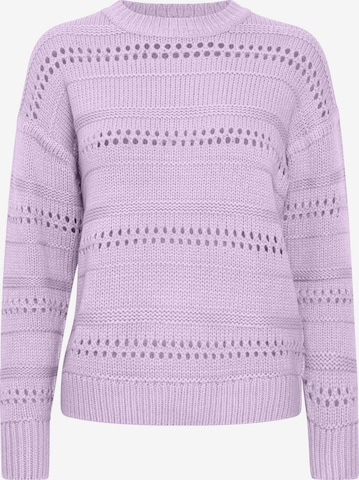 b.young Sweater in Purple: front