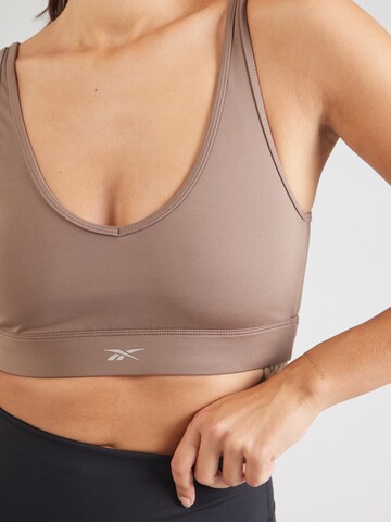 Reebok - Bustier Sujetador deportivo 'ACTIV COLL DREAMBLEN' en marrón