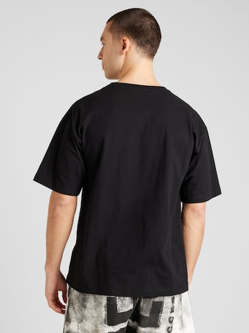 DIESEL T-Shirt 'T-NLABEL-L1' in Schwarz