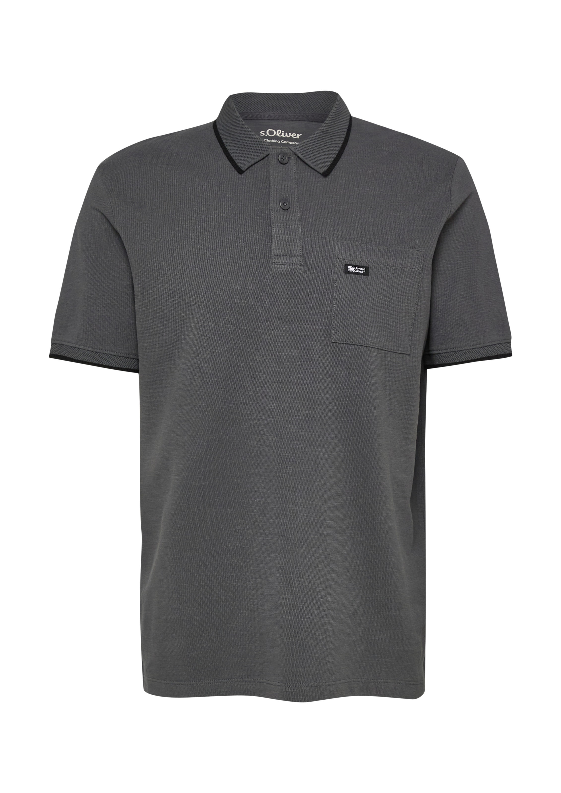s.Oliver Shirt in Grey: front