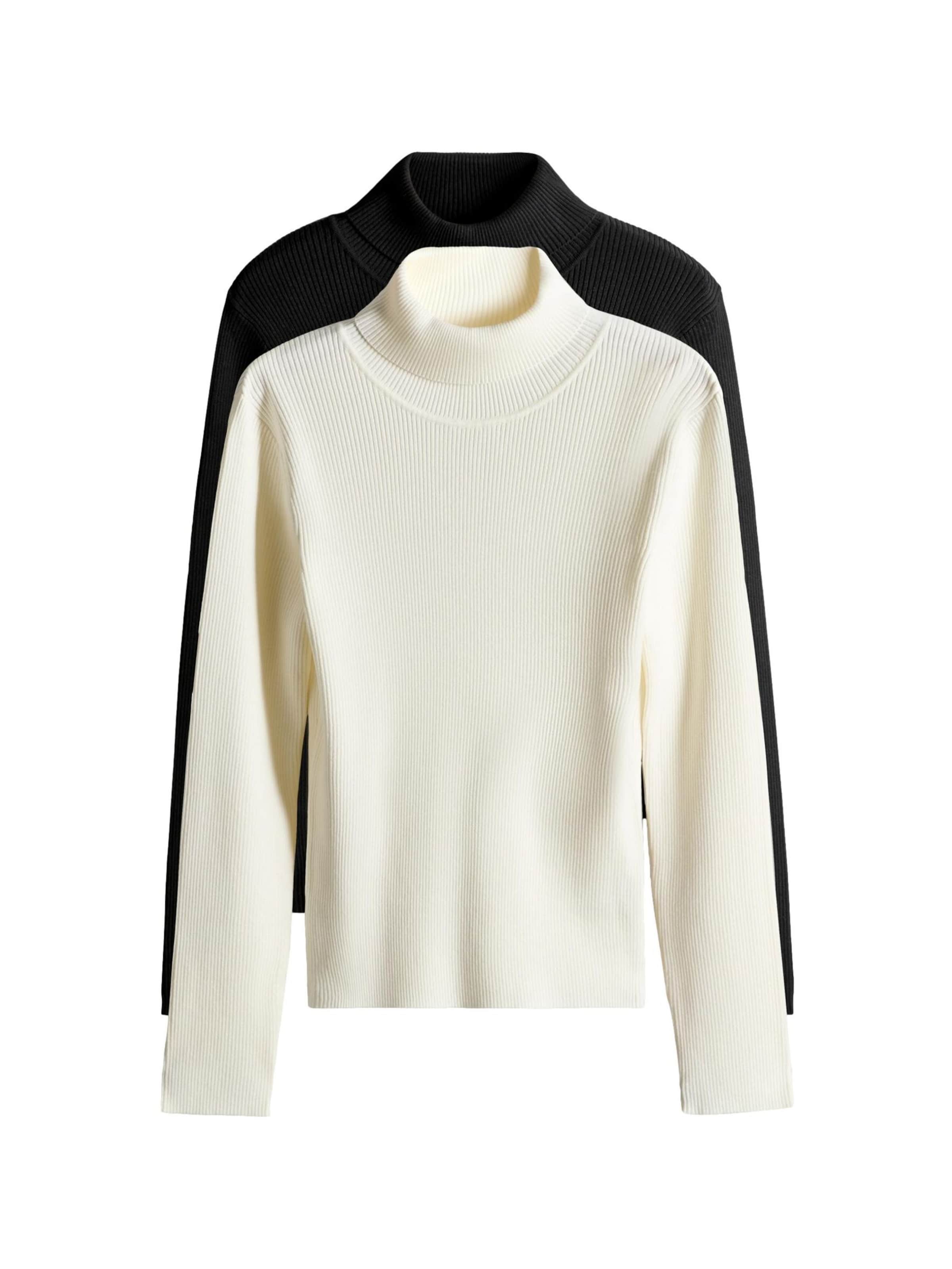 The Set Neulepaita värissä musta / valkoinen, Tuotenäkymä