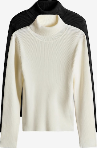 Pulover de la The Set pe negru: față