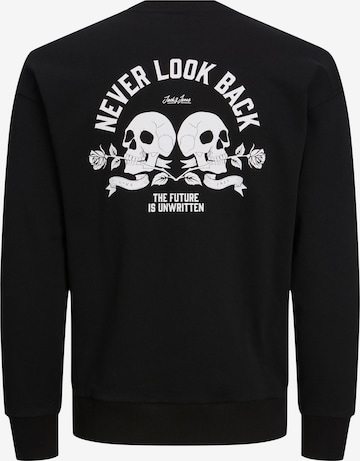 JACK & JONES Sweatshirt 'INK' in Zwart