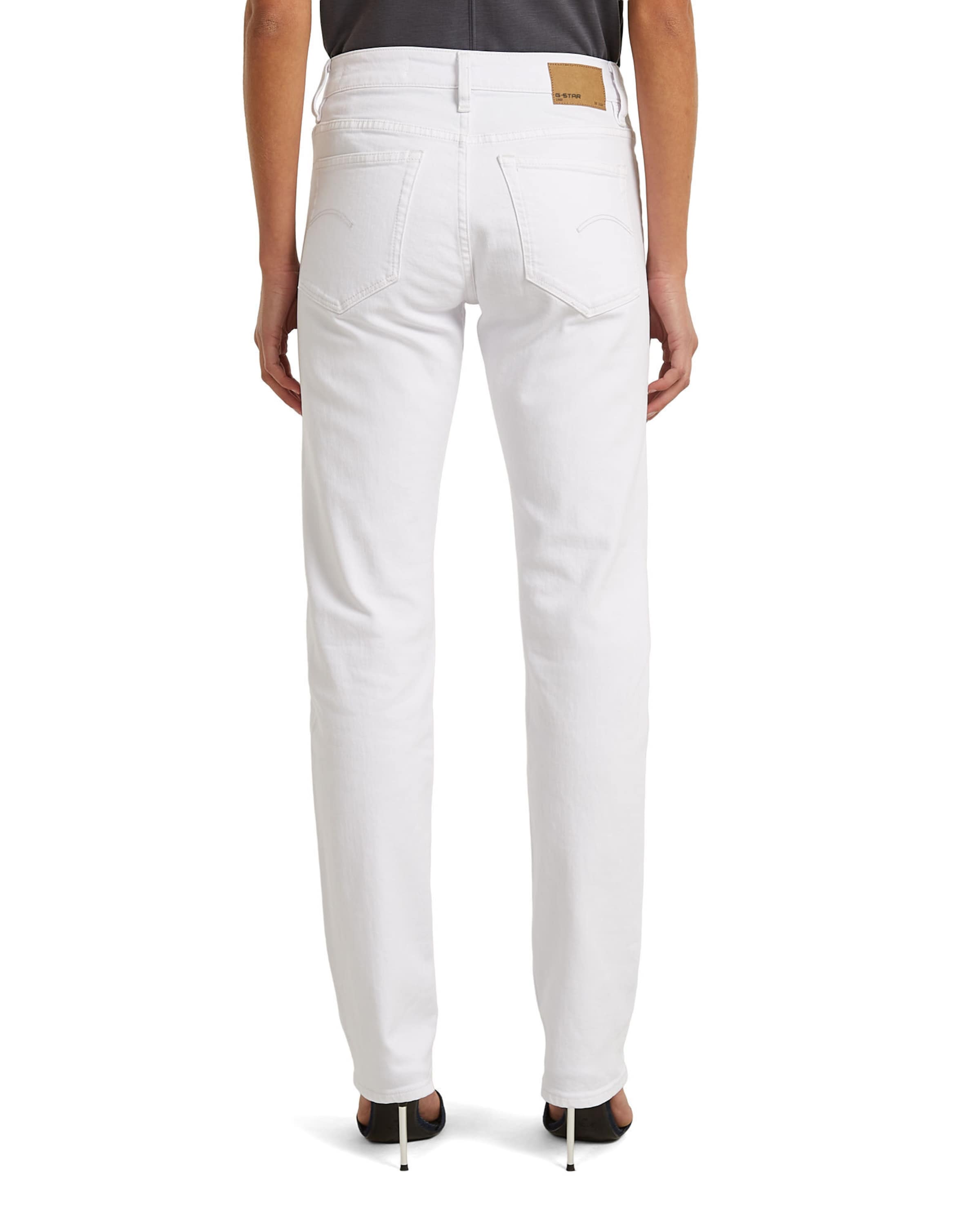 G-STAR Regular Jeans 'G-STAR Slim Straight Jeans' in White