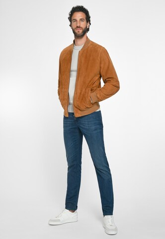 Louis Sayn Between-Season Jacket in Brown