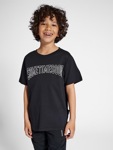 SOMETIME SOON Shirt 'Ocean' in Black: front