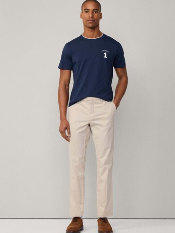 Hackett London T-Shirt ' Heritage Number' in Blau