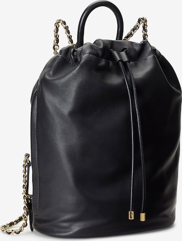 Lauren Ralph Lauren - Mochila 'IZZIE' em preto: frente