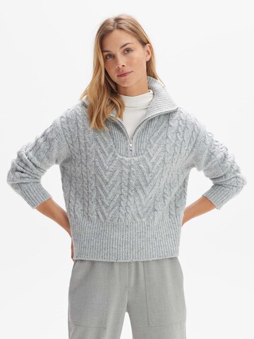 Pull-over 'Potuza' OPUS en gris : devant