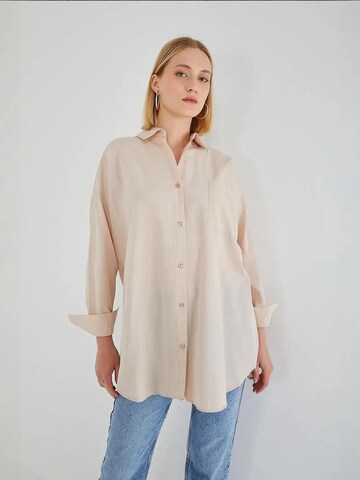 MixRay - Blusa em bege: frente